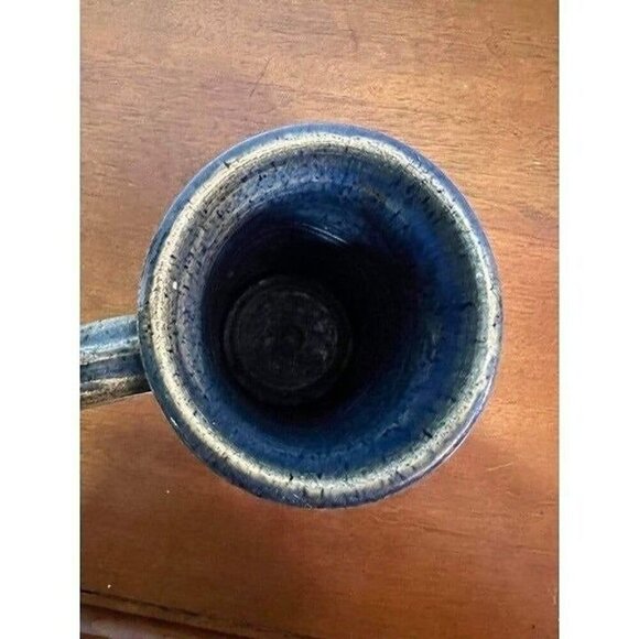 Vintage Ugly Face Master Plumber 7" Pottery Mug Stein Signed - Picture 4 of 6